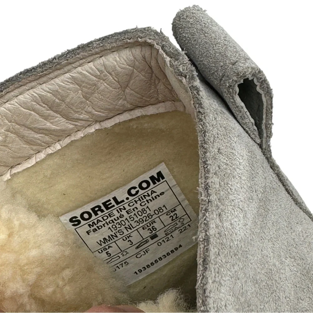 SOREL Joan of Arctic Next Lite Waterproof Winter Boots Dove US 5